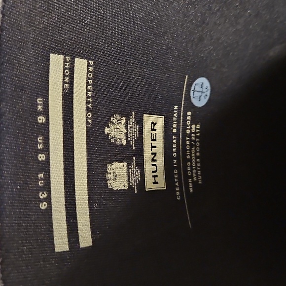 Hunter Black Rain Boots - Picture 6 of 6